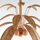 Grand lustre « cocotier » « palmier » en rotin