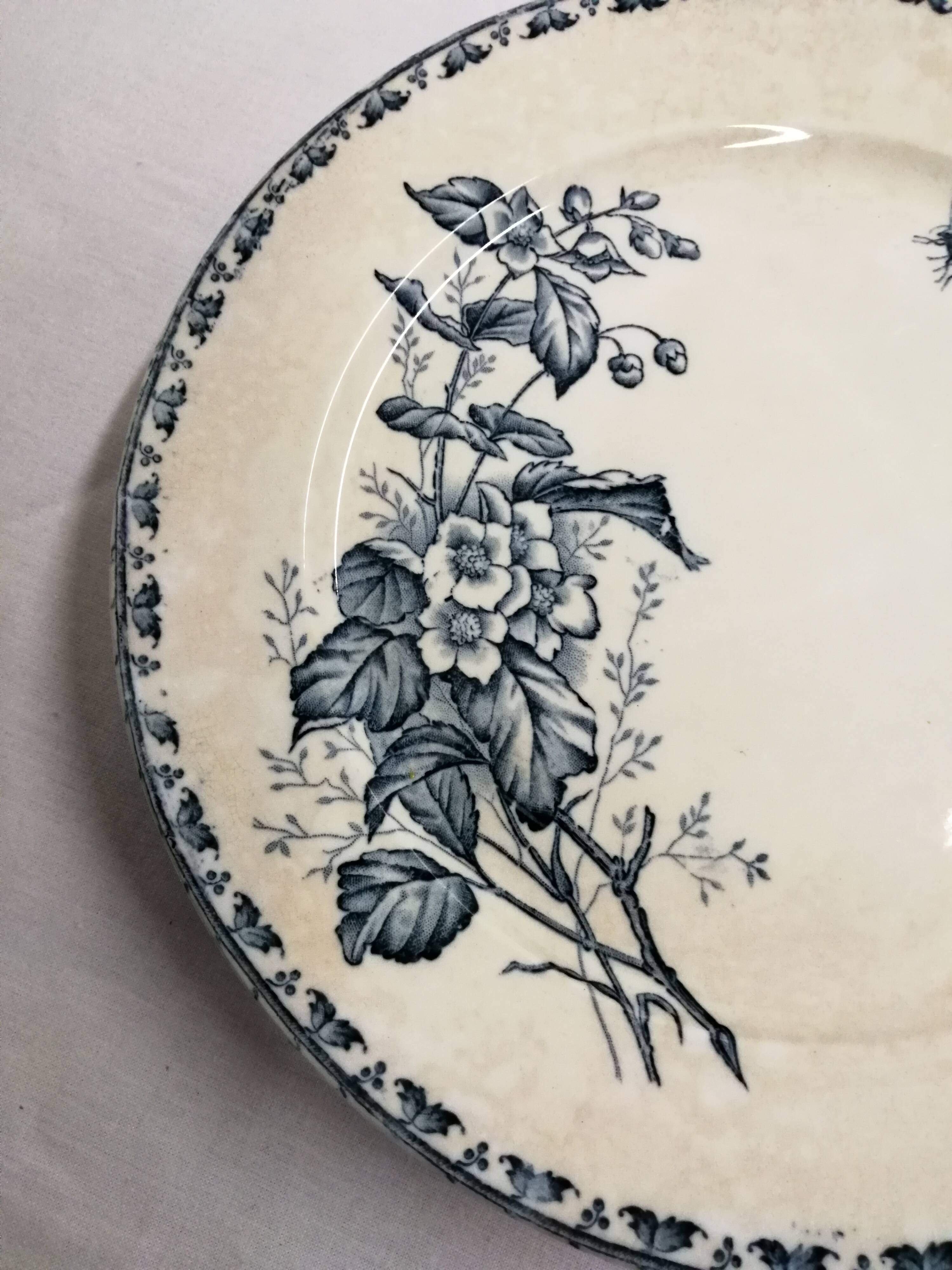 Pie dish, Terre De Fer compotier Carmen model