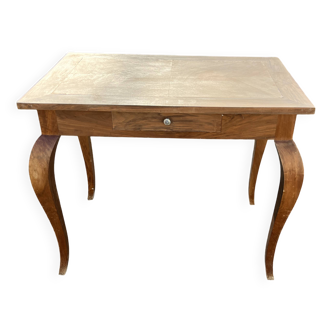 Beautiful Table with Curved Legs, Louis XV Style, 19th Century