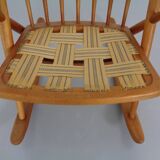 Teak Rocking Chair by Frank Reenskaug for Bramin, Denmark, 1960s