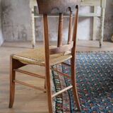 Ancienne chaise paillée