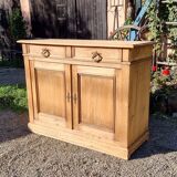Buffet ancien en sapin deux portes