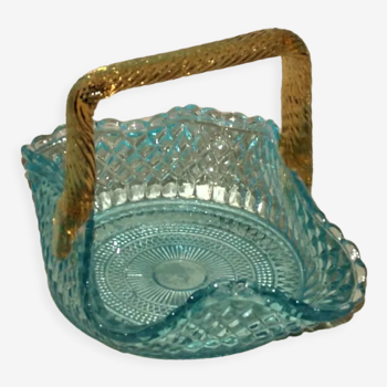 Georges Sand blown glass basket cup
