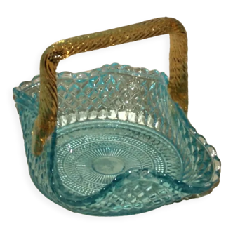 Coupelle panier en verre soufflé Georges Sand