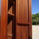 Louis XVI style mahogany cabinet