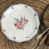 Flat plates limoges porcelain