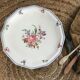 Flat plates limoges porcelain