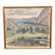 Original Swedish Oil on Canvas – “Landscape” by Sven Engblom – Signed