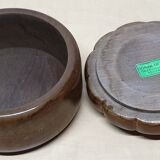 Art Deco solid wooden box