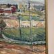 Original Swedish Oil on Panel – “Landscape” by Alexander Roos (1895–1973) – Signed – Vintage & Framed – 48 × 41 cm