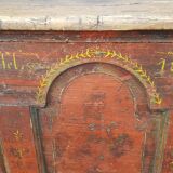 Trunk chest dated 1849
