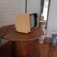 Télévision vintage minivox jaune