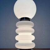 Space age glass table lamp from the mid-century by Carlo Nason for JBS, 1960s.