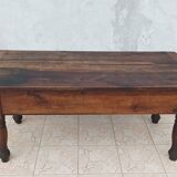 Old walnut side table