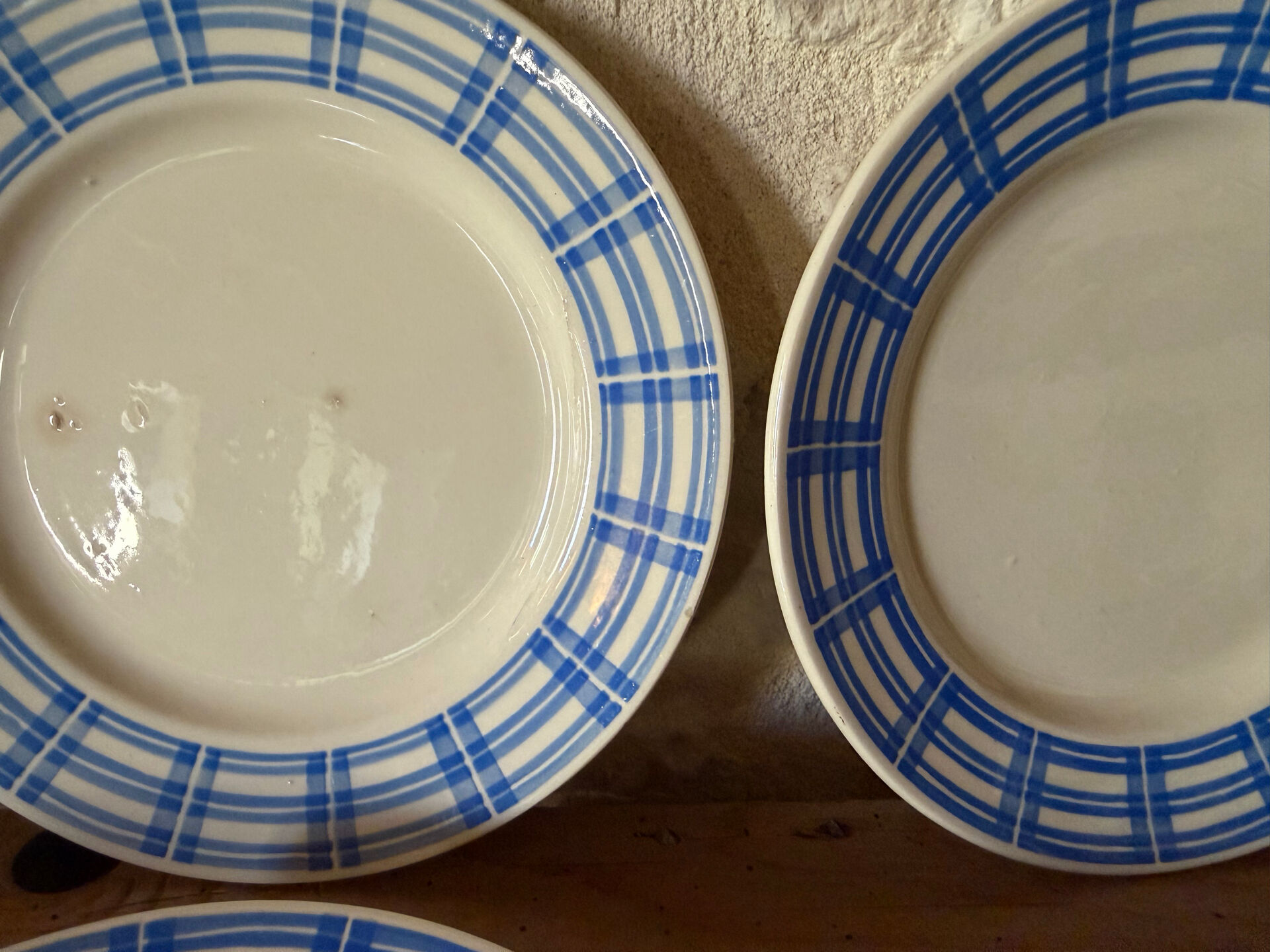 Dessert plates Badonviller