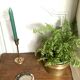 Cache-pot en laiton vintage