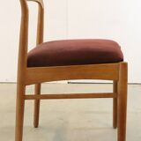 Set van 4 Niels Bach eetkamerstoelen 'Skodborgskov'