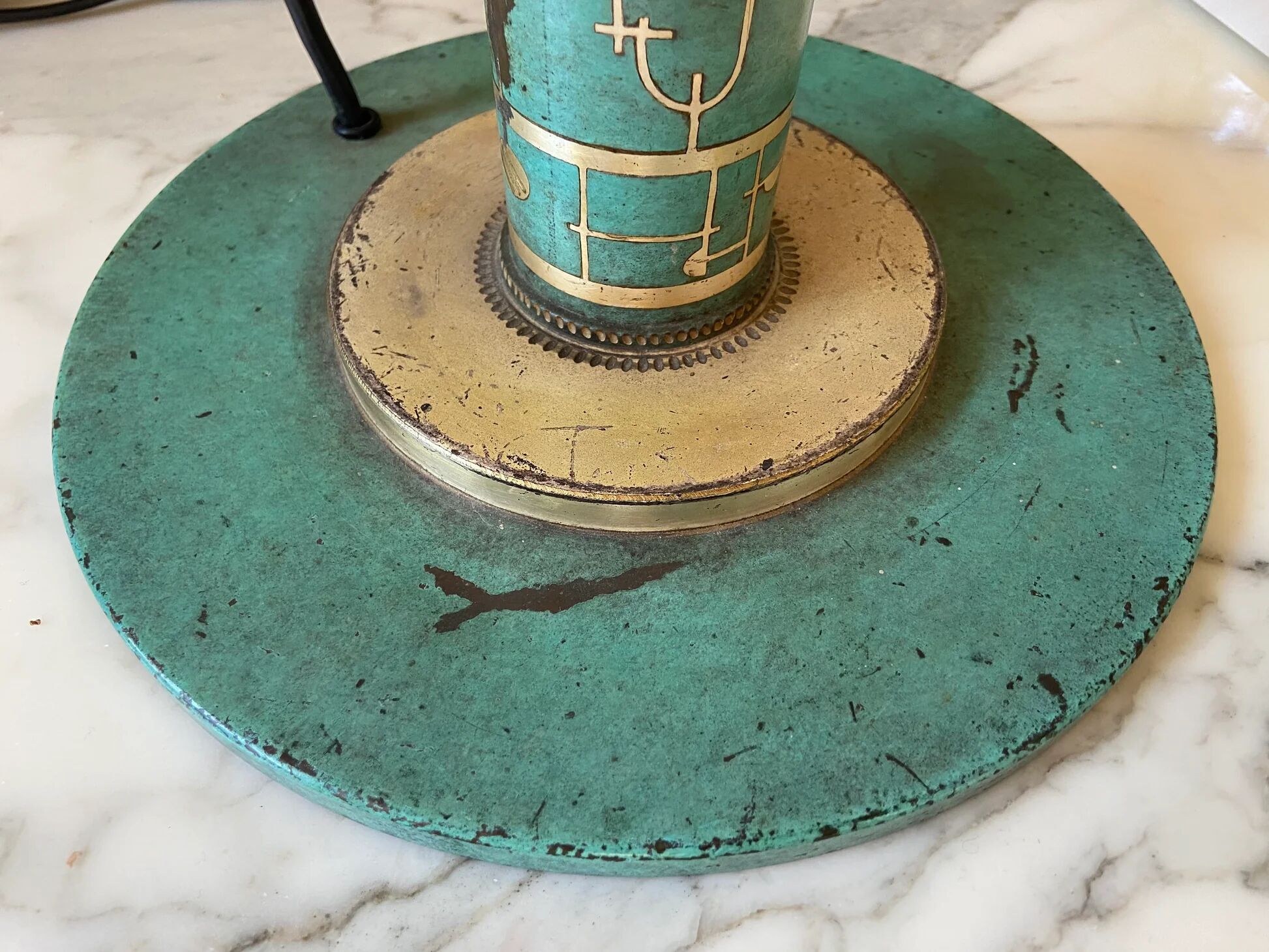 Absolute rarity! IKORA table lamp by Paul Haustein for WMF, model 251 / 169a, Germany 1930s.