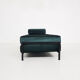 Green velvet daybed Netherlands 1950