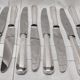 Box 2 drawers household 57 pieces christofle silver metal model "boreal"