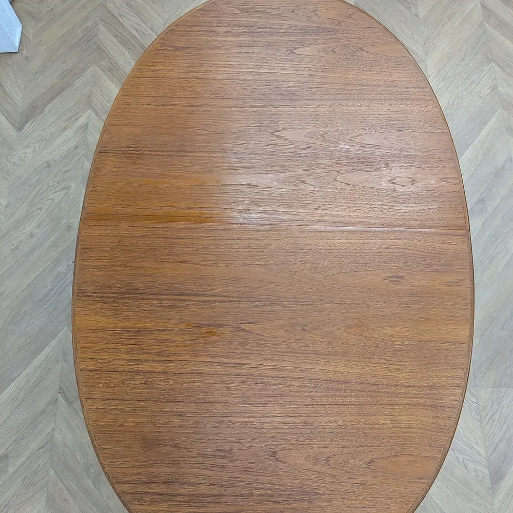 Vintage teak extendable McIntosh dining table