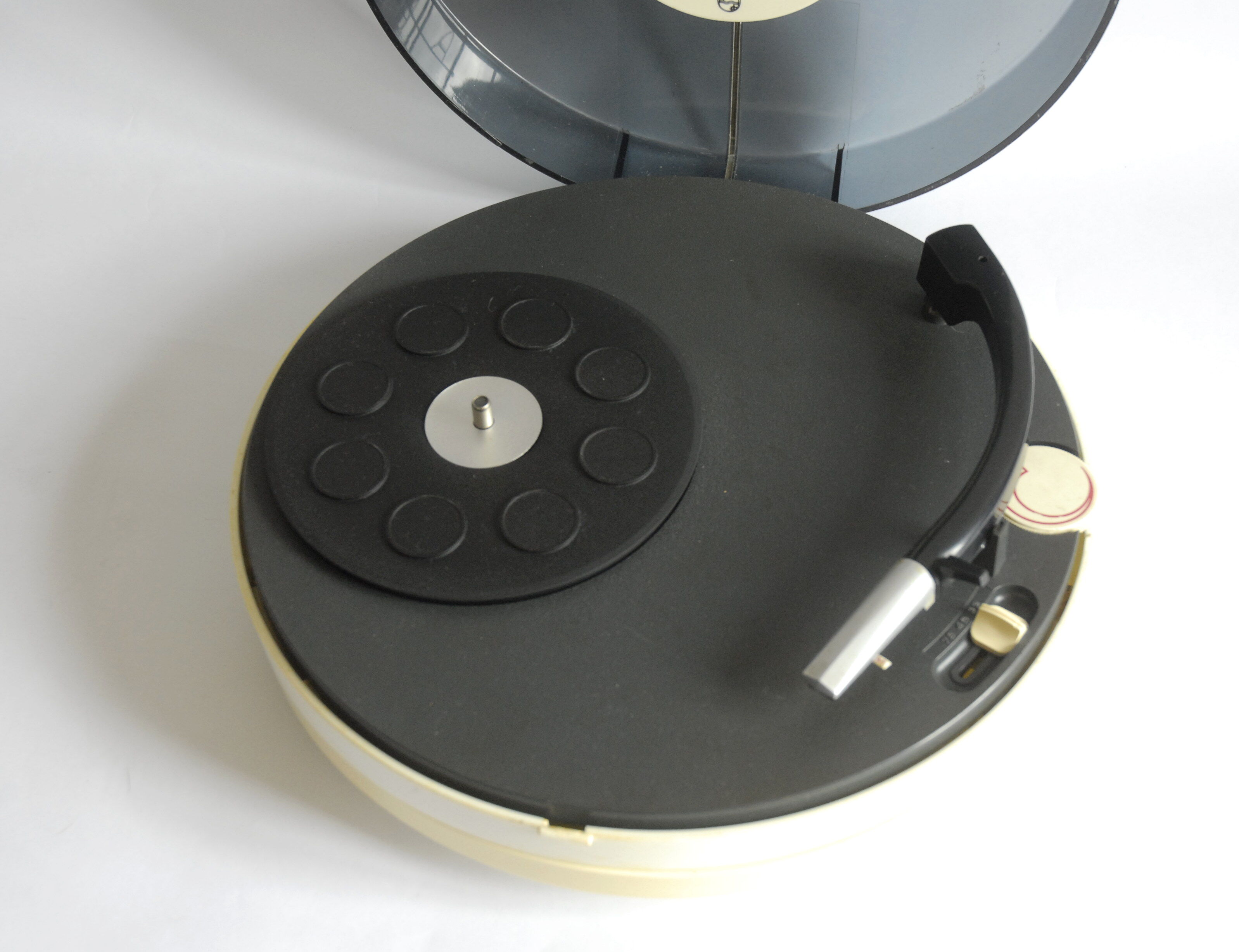 Turntable record player Philips curling-70s
