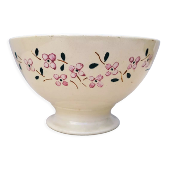 Earthenware bowl luneville vintage 18cm diameter