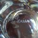 Empty pocket ashtray caravelle from the st louis crystal factory