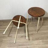 Pair of industrial stools