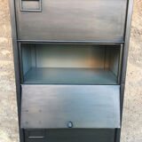 Column storage 10 valve in brushed steel