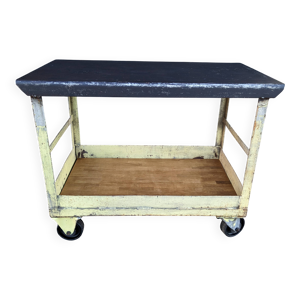 Chariot d’atelier Renault - patine