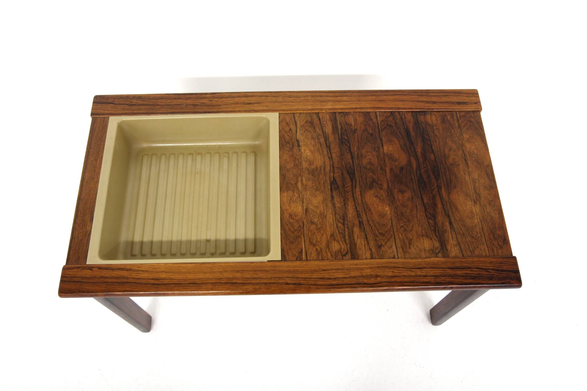 Scandinavian rosewood indoor planter, Sweden, 1960