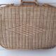Suitcase round Wicker vintage