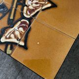 Vintage ceramic coffee table from the 1970s