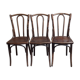 Set de 3 chaises Thonet 1900 Mazowia Noworadomsk