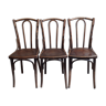 Set de 3 chaises Thonet 1900 Mazowia Noworadomsk