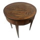 Louis XVI style marquetry pedestal table with removable top, 20th century