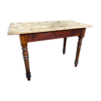 Vintage fir farm table