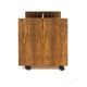 Rosewood magazine rack, Rolf Hesland for Bagn Møbelindustri, Norway