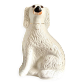 Dog, Cavalier King Charles in Staffordshire earthenware no. 9, circa 1860