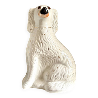 Dog, Cavalier King Charles in Staffordshire earthenware no. 9, circa 1860