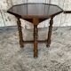 Chevet ancien, table basse octogonale en bois pieds tournés