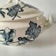 Lion Soup Tureen – Blue-grey Hollyhocks 1890-1920