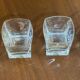 Set of 4 crystal whisky glasses from Sèvres.
