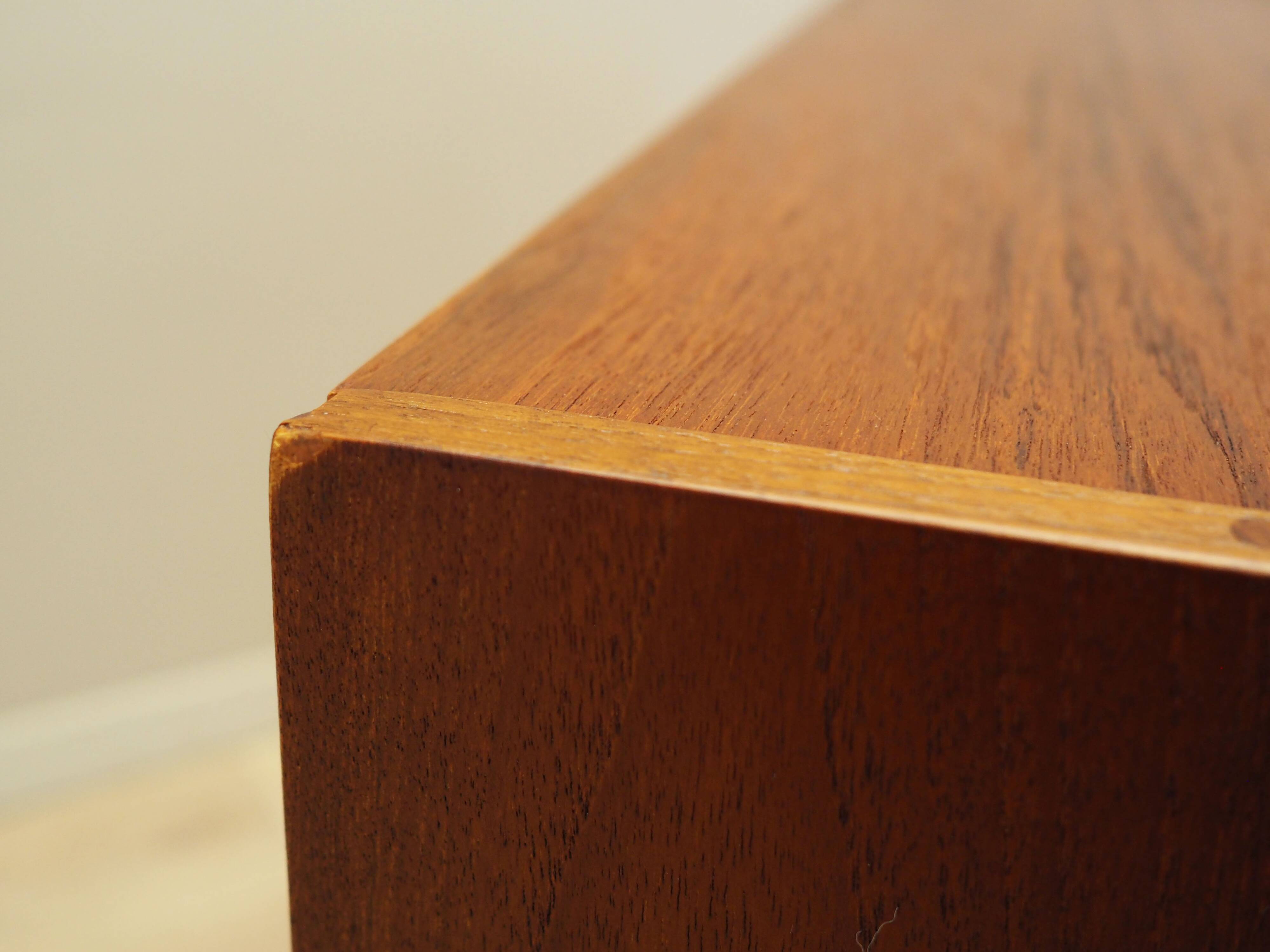 Teak cabinet, Danish design, 1970s, production: Denmark