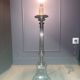 Silver-plated candle holder lamp - 19th century - antique