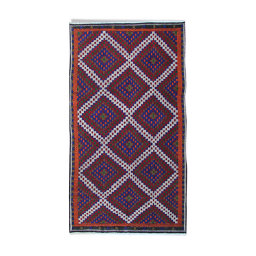 Handwoven Vintage Persian Kilim Rug 174x314cm