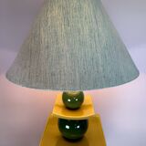 Large ceramic lamp from Albret from the 90s