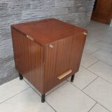 Furniture of trade store back desk teak vintage box doctor
