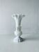 Vase opaline blanc décor oies